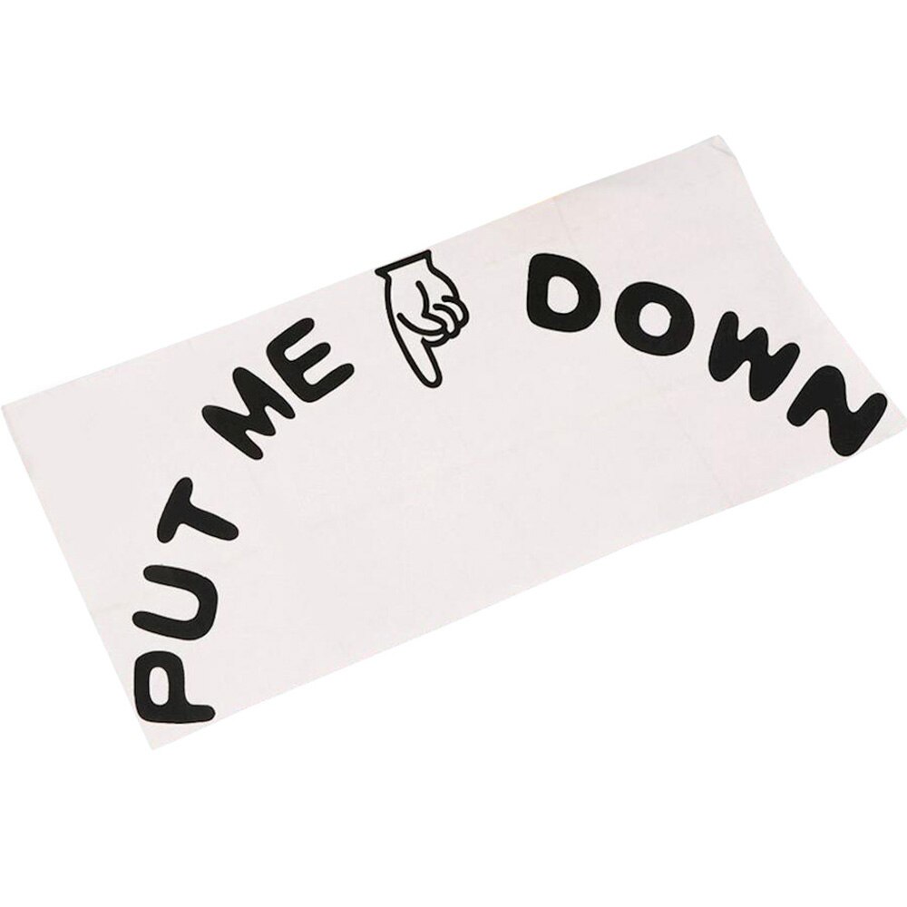 Toilet Sticker Waterproof Decal Sign Removable For Bathroom