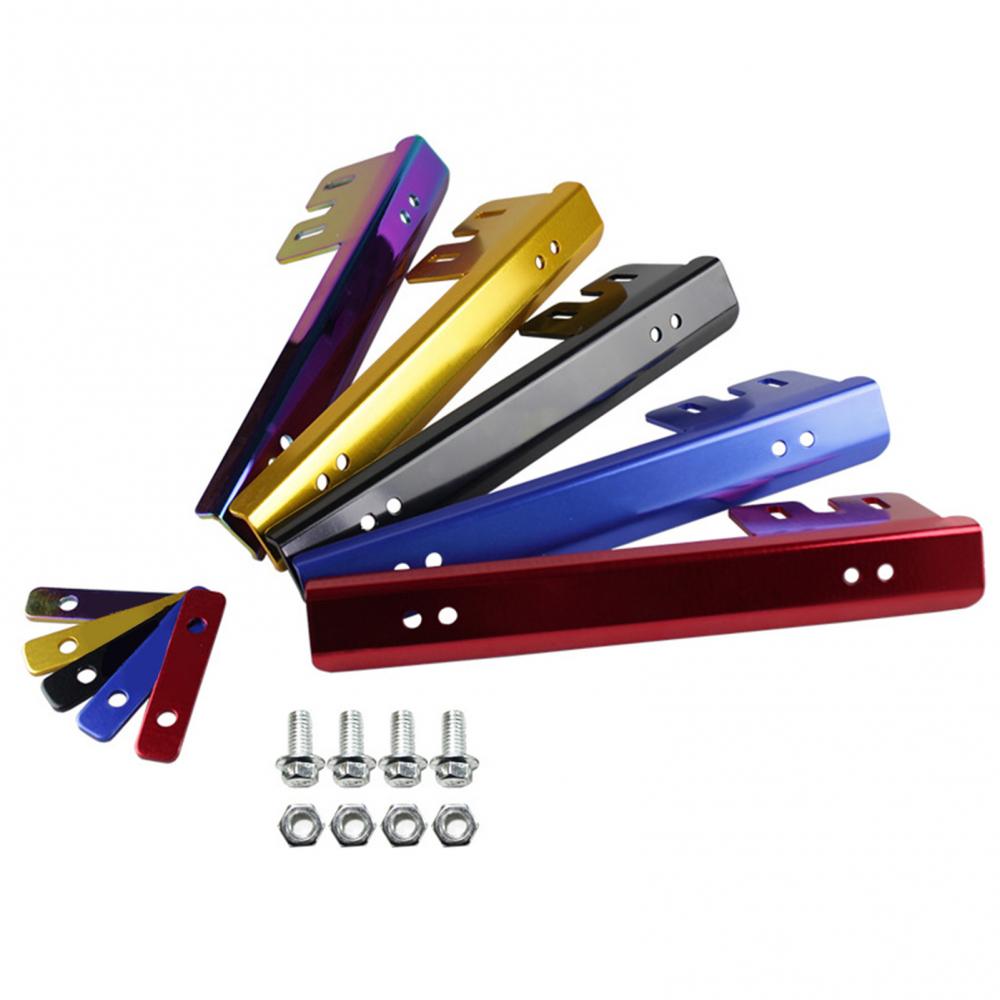 JDM Aluminum Alloy Car Number Licence Plate Frame Bracket Automotive Decoration