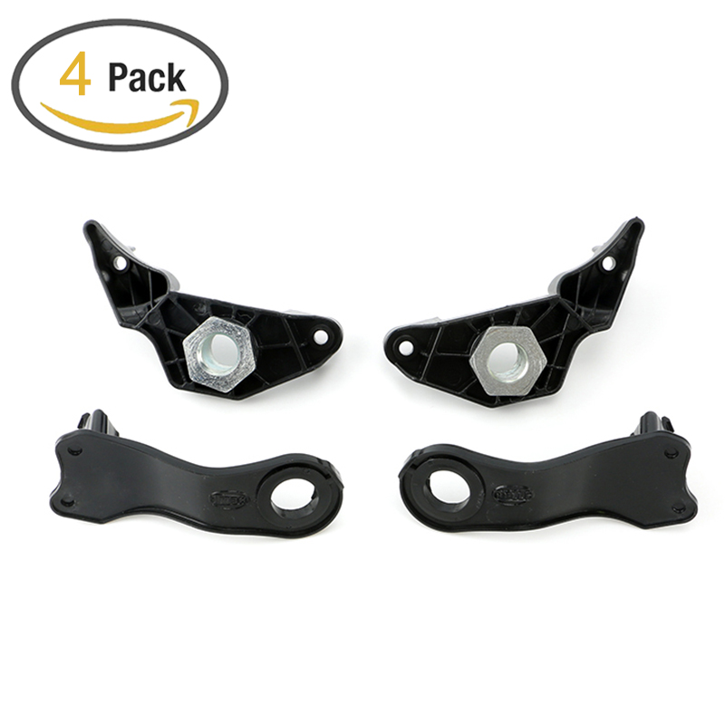 2 par billygteholder til halogen forlygter reparationsbeslag klips til bmw  e60 520 523li 525 528li e61