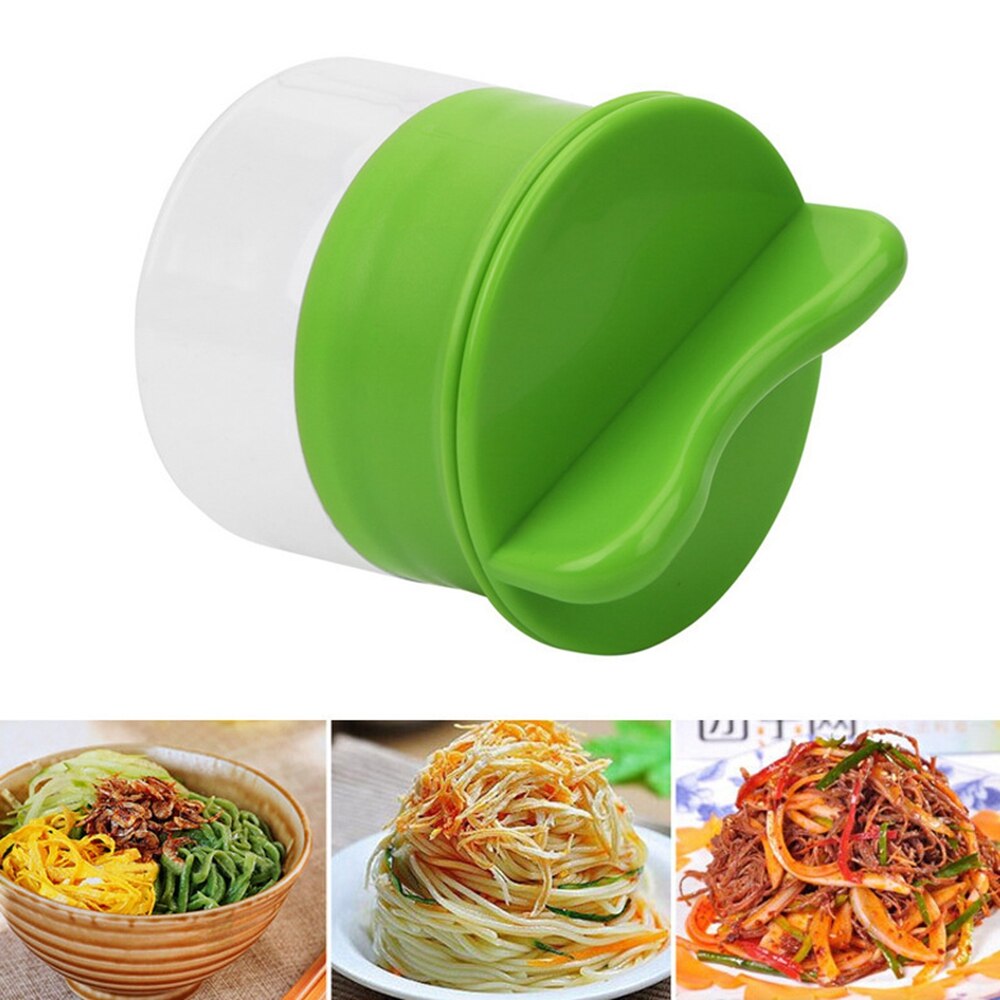 Wortel Komkommer Rasp Spiral Blade Cutter Groente Fruit Spiral Slicer Salade Gereedschap Courgette Noodle Spaghetti Maker