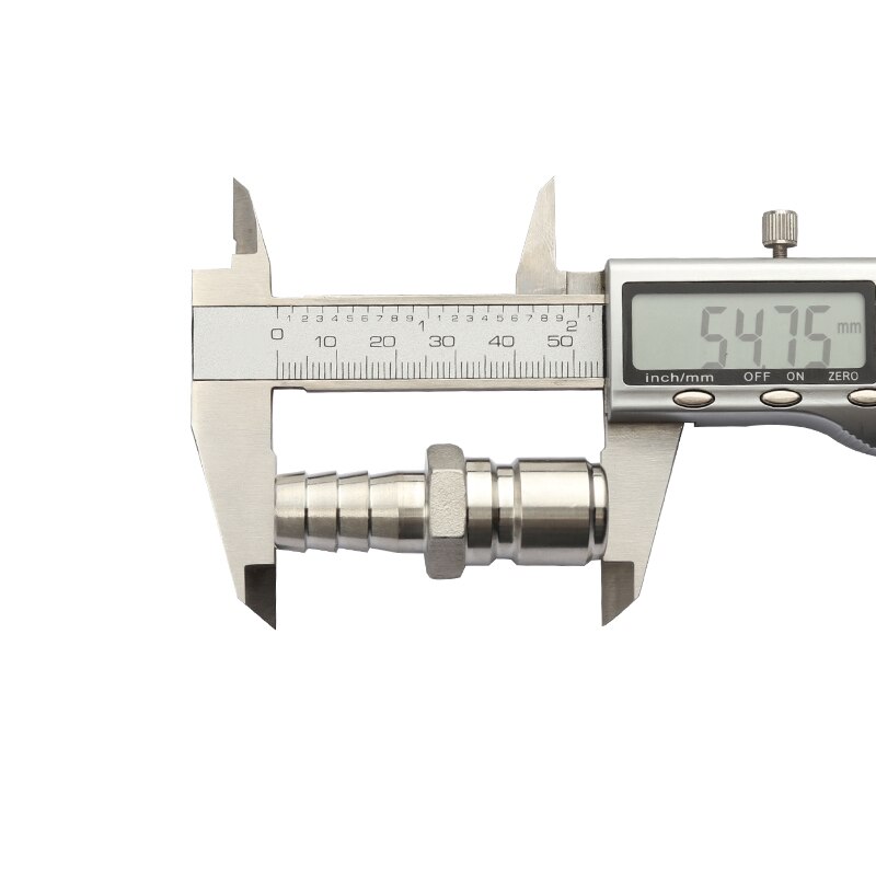 Stainless Male Quick Disconnect Set, Homebrew Fitting, 1/2"Barb, and Retail