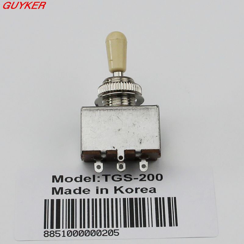 1 pcs 3 WAY Toggle Switch/knob For style Guitar Part