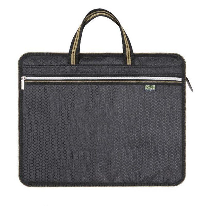 Torba na dokumenty ręka-w-polerować duża teczka na dokumenty teczka na dokumenty teczka na dokumenty wodoodporny Organizer na dokumenty: czarny