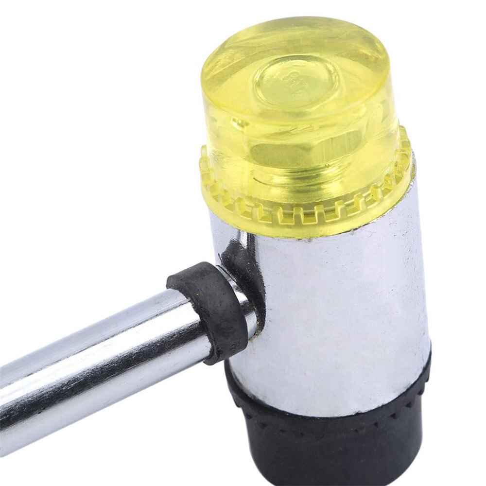 25mm Rubber Double Sided Two-Ended Mini Hammer Work Glazing Window Beads Hammer Head Soft Mallet Tool Woodworking Hand Tool