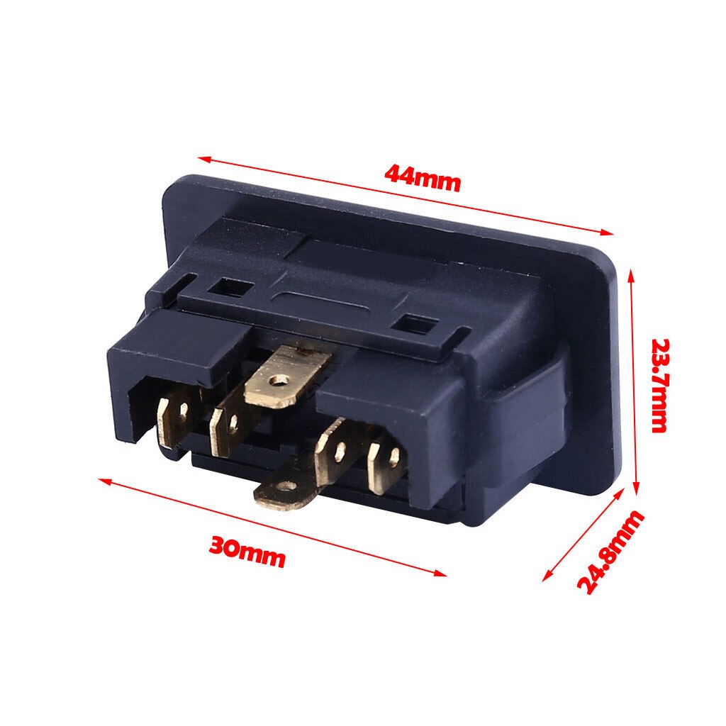 12 V/24 V Car Power Window Switch Dc Universal Car Power Window Switch Lamp 6 Pin 20A Op /Off Rocker