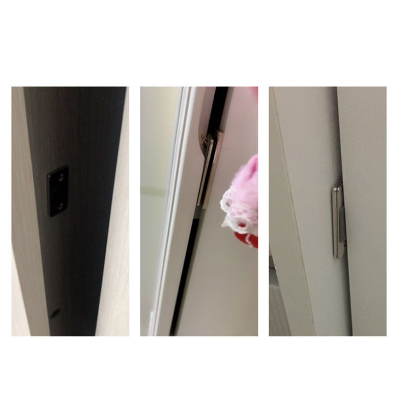 5 Set Stainless Steel Magnetic Door Catch Heavy Duty Magnet Latch Cabinet Catch H3CC
