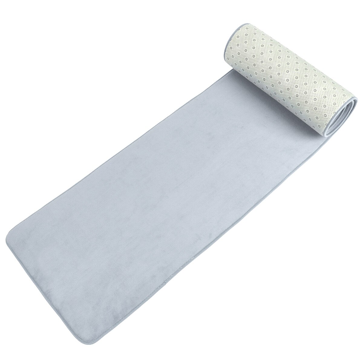 Esteras antideslizantes 50X240cm sala de estar cocina largo pasillo estrecho corredores alfombra alfombras: Gray