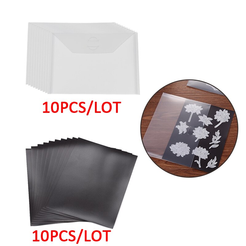 Rubber Magnet Sheets 10PCS/Lot 7x5inch Used To Store And Organize All Of Your Metal Cutting Dies On Single Side DIY Tools: Sheets And Bags