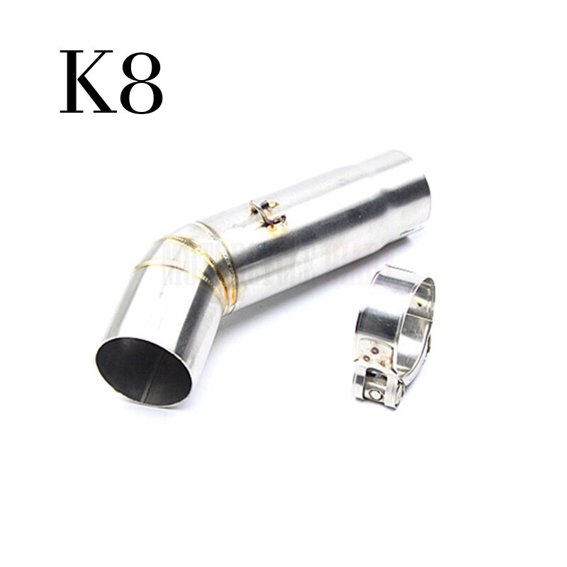 Ligne d&#39;échappement Slip-On central, 51mm, collecteur central, 51mm, pour moto K5, K6, K7, K8, GSXR 600, 750, GSX-R, GSX-R600, GSX-R750, GSX R, GSXR600, GSXR750: K8