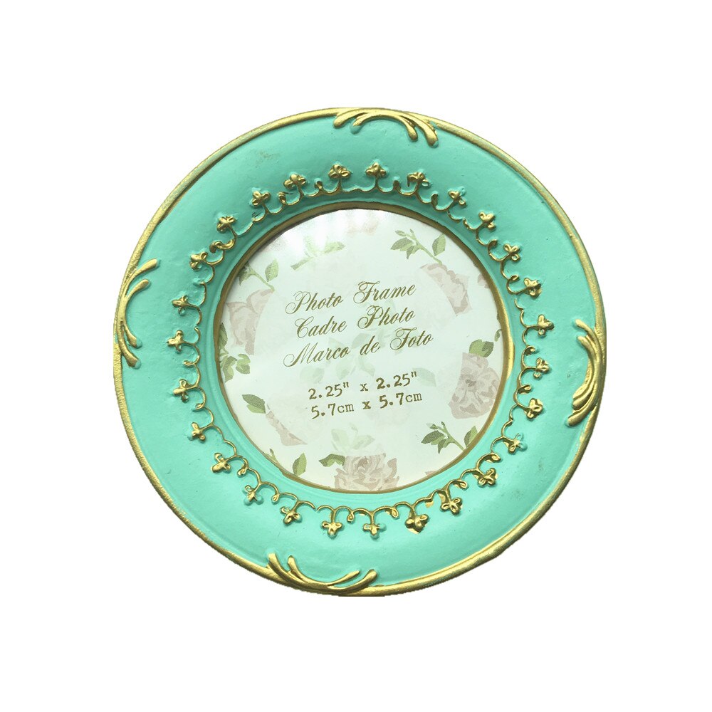 Tiffany Blue Baby wedding photo favors Resin photo frame desktop picture frame shower party home Decor 1pc