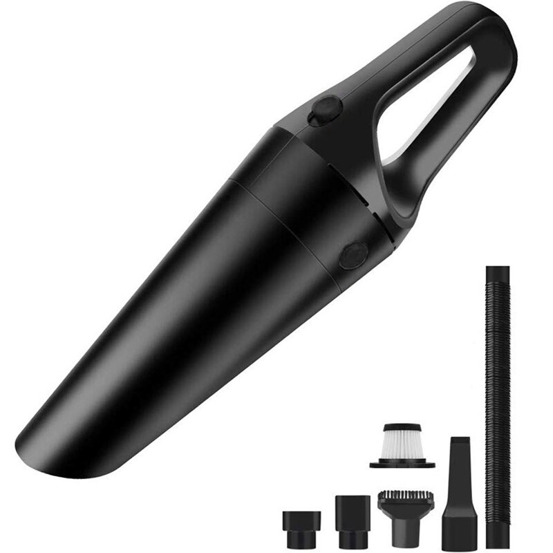Handheld Vacuum, Cordless Vacuum Cleaner, Rechargeable Car Vacuum With Strong Suction, Lightweight Wet Dry Vacuum Cleaner For Ho