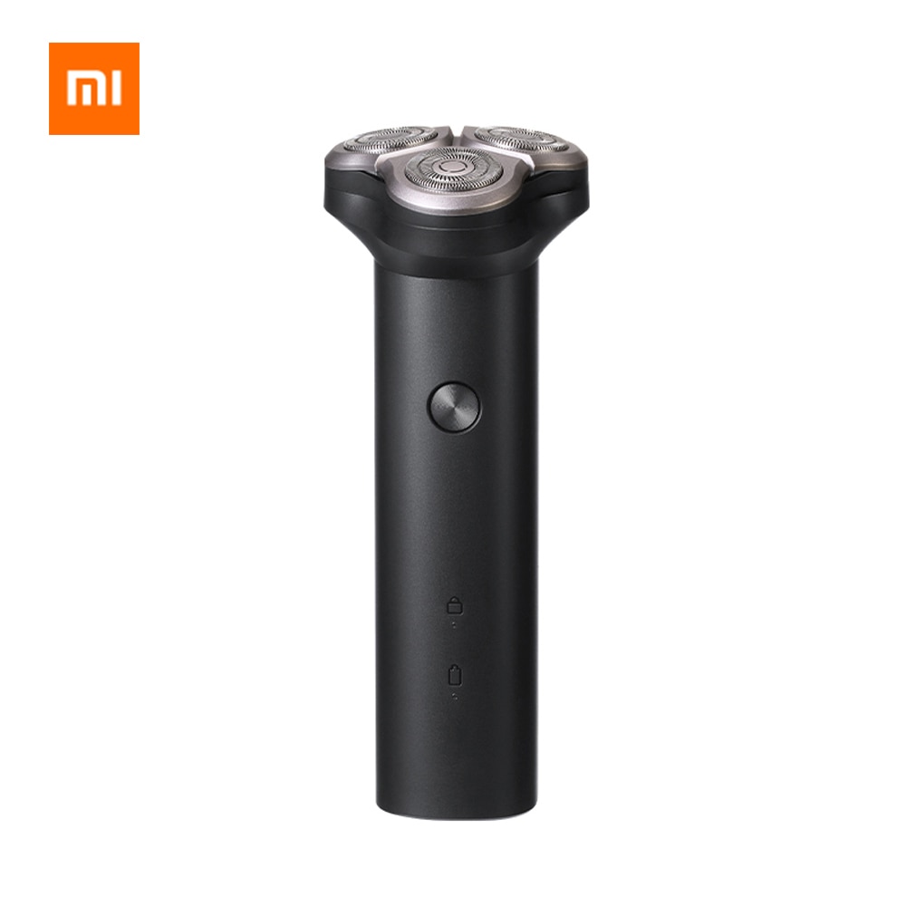 Xiaomi-Afeitadora eléctrica Mijia S300, nueva afeitadora con 3 cabezales, afeitadora IPX7 en seco y mojado, afeitadora de barba, afeitadora con cuchilla lavable,