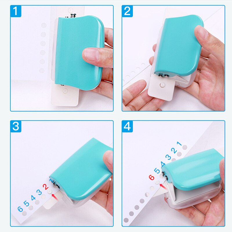 A4 B5 A5 Paper 30 26 20 Holes DIY Hole Puncher Loose Leaf Hole Punch Handmade Loose-leaf Paper Hole Puncher Stationery