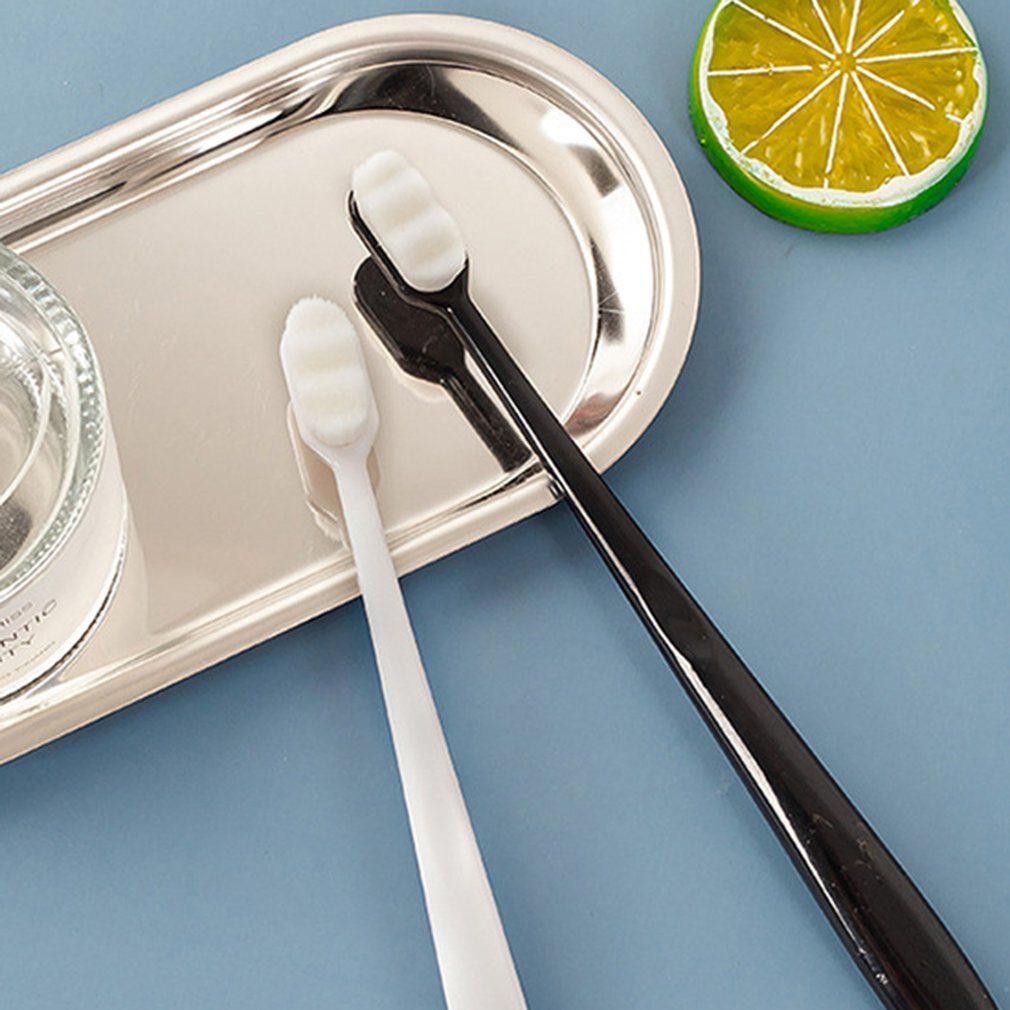 Cepillo de dientes de protección de goma multifuncional de cerdas suaves casi diez mil de grado súper denso