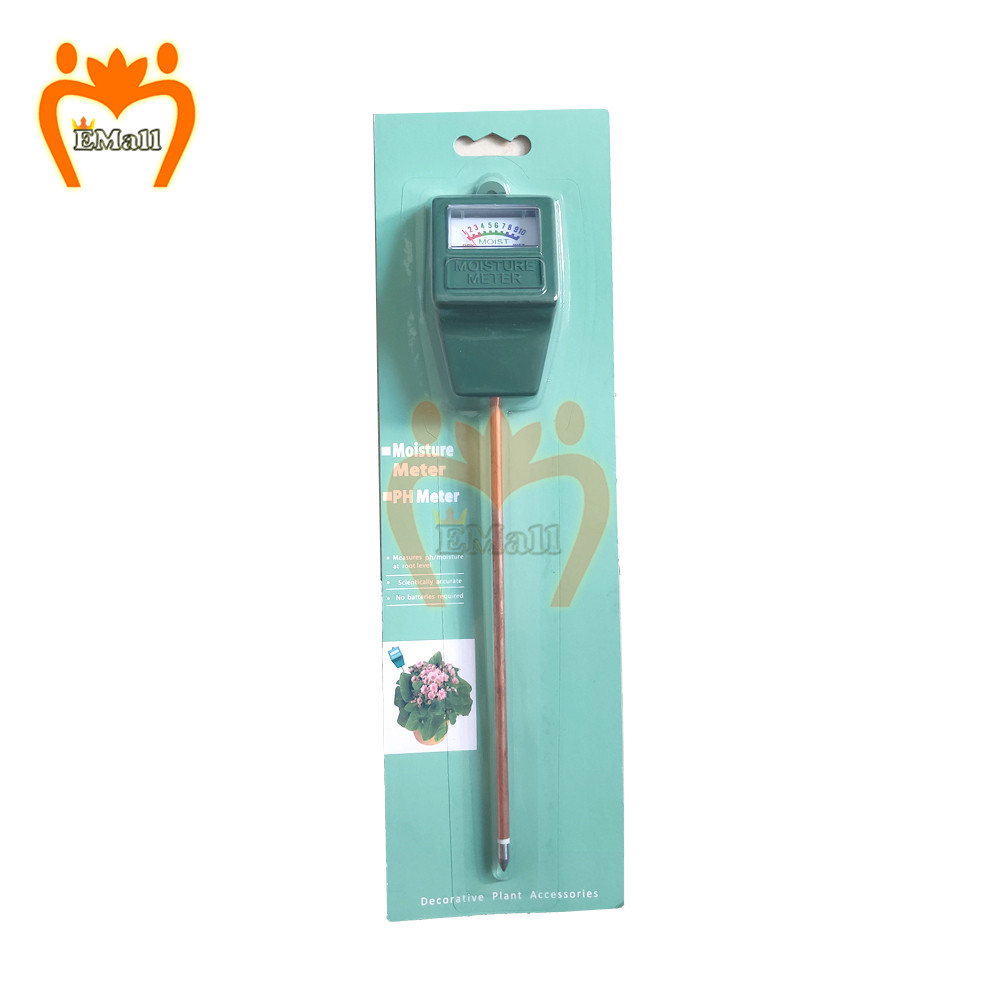 Indoor Outdoor Garden Plants Soil Moisture Meter With Case Flower Hydroponics Analyzer Tool Soil Moisture Testing Hygrometer: Orange