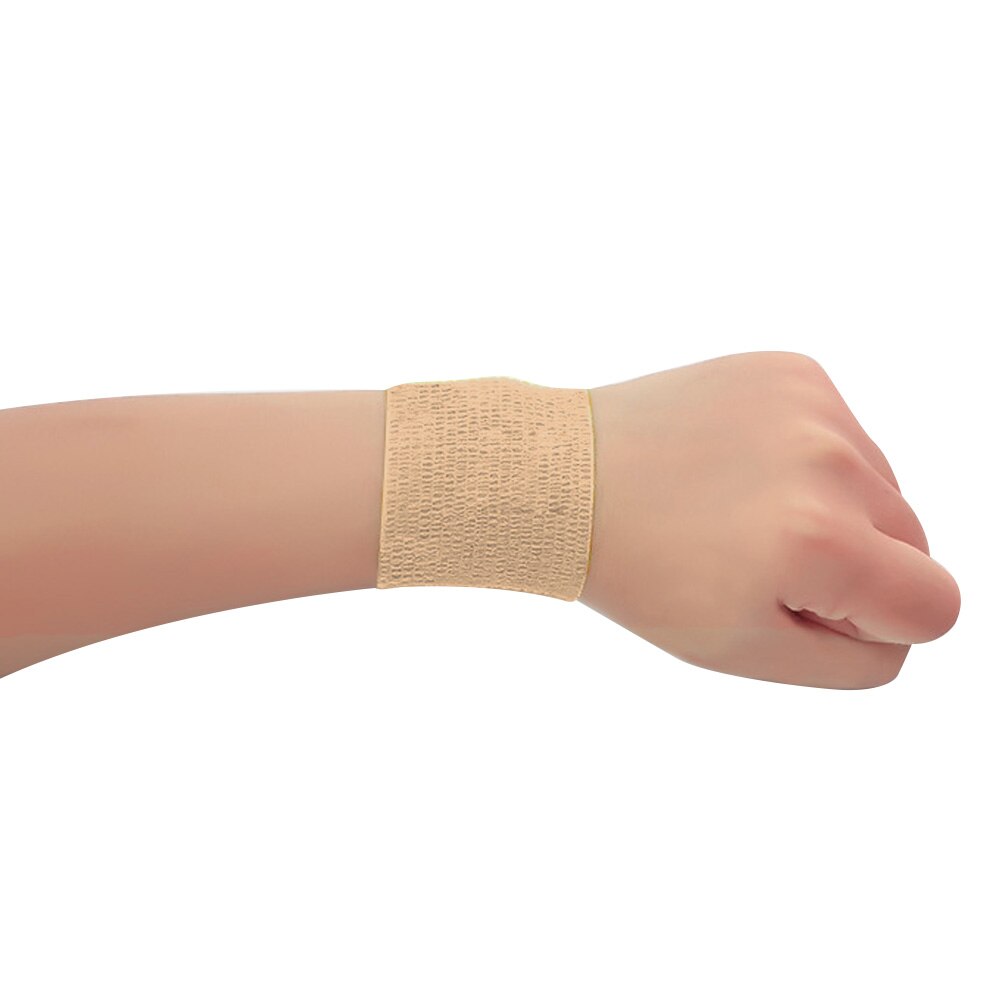 2.5cm X 4m Bandage Tape Thumb Strap Elastic Strapping Protect Wrist Sports Self Adhesive Finger First Aid Wrap EAB Fabric
