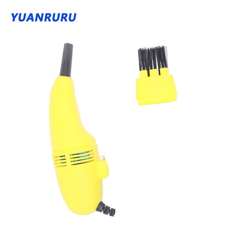 Mini Computer Vacuum USB Keyboard Brush USB Keyboard Cleaner Computer Vacuum Cleaning Kit Tool Remove Dust Cleaning Brush