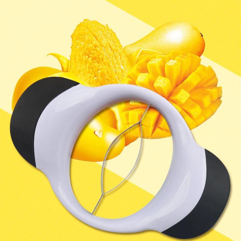 Melon Vegetable Fruit Slicer Cutter Stainless Kitchen Tools Cutter Divider Plastic Kitchen Tools Metal Steel Fr Q4R0