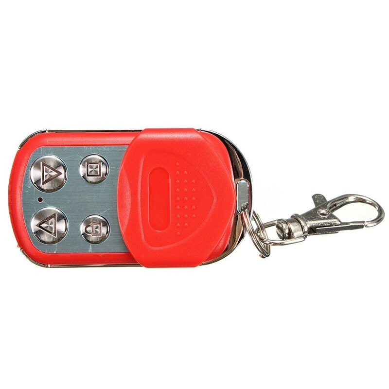 Universal Red Electric Cloning Garage Gate Door Remote Control Key Fob 433.92MHz