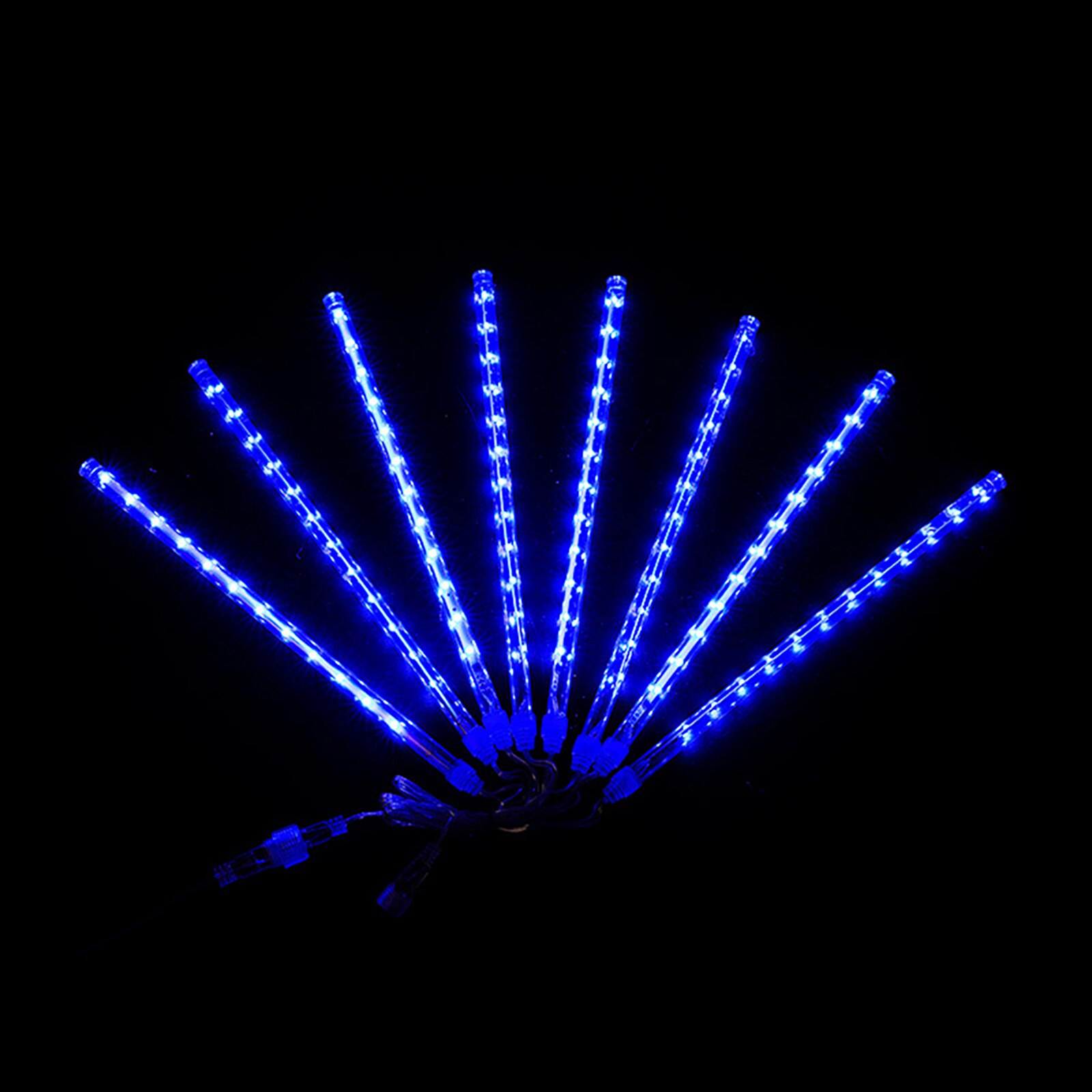 Meteor Shower Lights Icicle Rain Falling Snow LED Lights 30cm 8 Tubes
