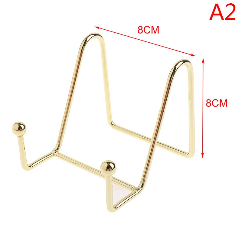Art présentoir chevalet exquis bibliothèque plat support plat bol Photo cadre Photo livre piédestal support décoration de la maison: A2