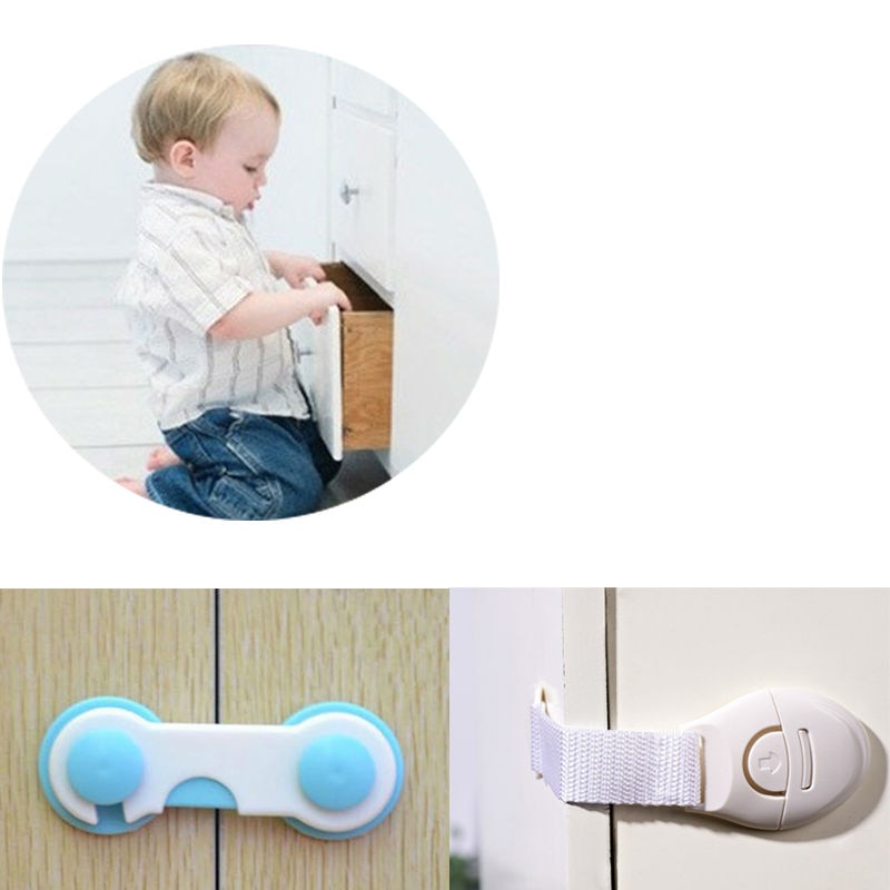 Kastdeur Drawers Koelkast Toilet Veiligheid Plastic/Doek Lock Voor Child Kid Baby Veiligheid Beste