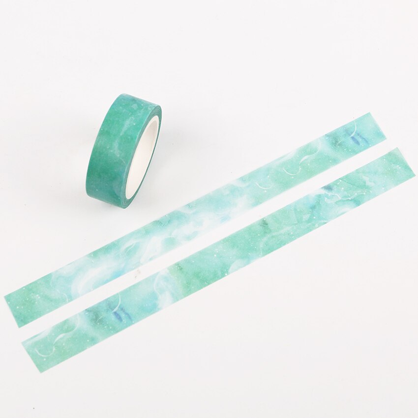 Jeugd Fantastische Droom Aquarel Decoratie Papier Washi Tape Diy Dagboek Planner Plakboek Afplakband 7 Stijlen: 4