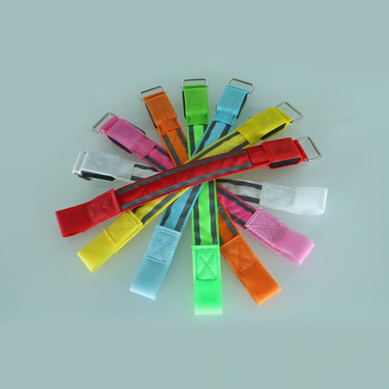 Reflecterende veiligheidsgordel voor buitensporten, armband voor nachtelijk fietsen en hardlopen, led-armband