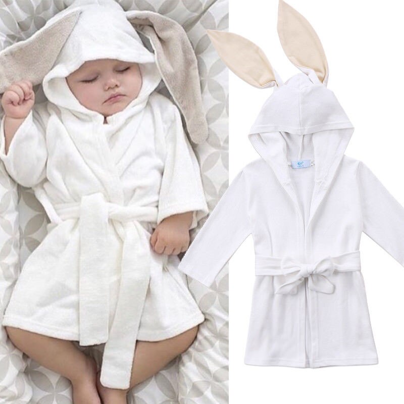 Pudcoco Neugeborene Jungen Mädchen Tier Baby Bademantel Kleinkind Kinder Langarm Mit Kapuze Badetuch Bademäntel 1-5 T