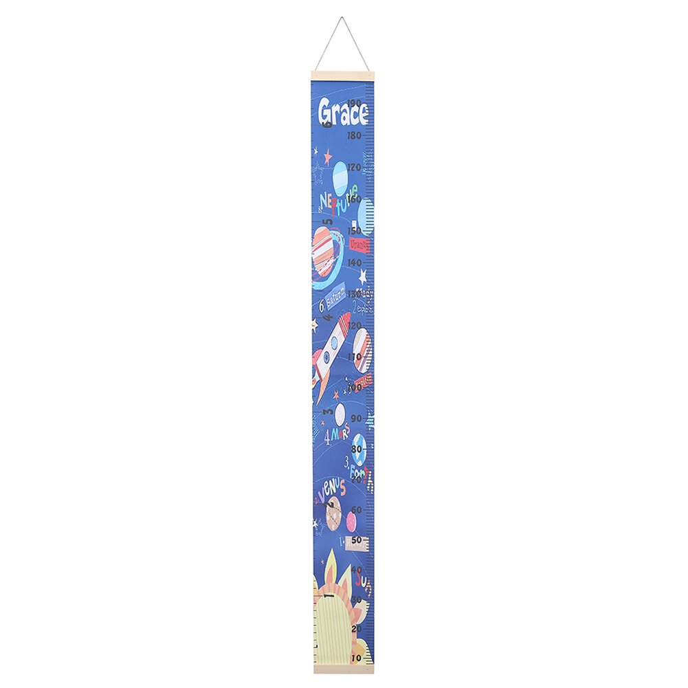 Wall Hanging Baby Height Measurement Ruler Child Kids Growth Chart Home Decoration Height Chart: E