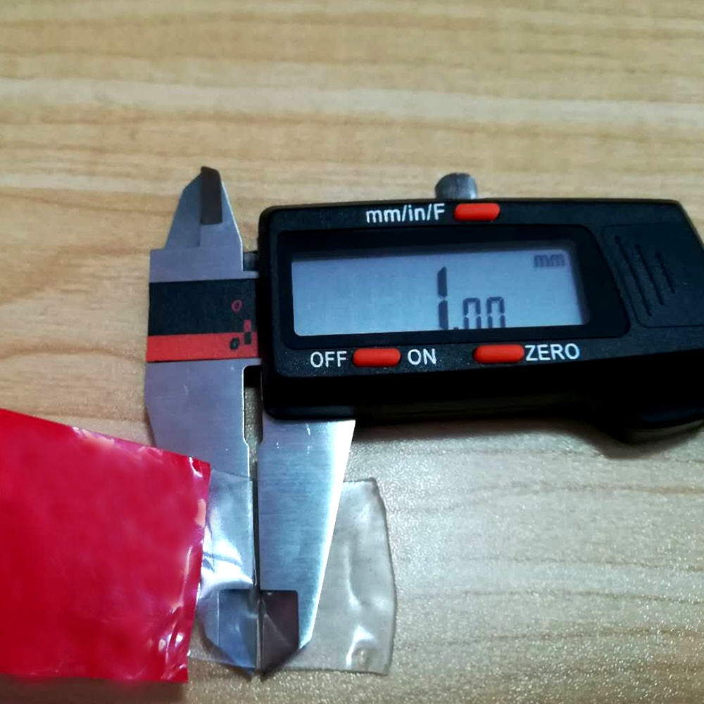 1PC 3m Car Double Sided Adhesive Foam Tape Heat Resistant Strong Acrylic PET Red Film VHB Tape 3 meter