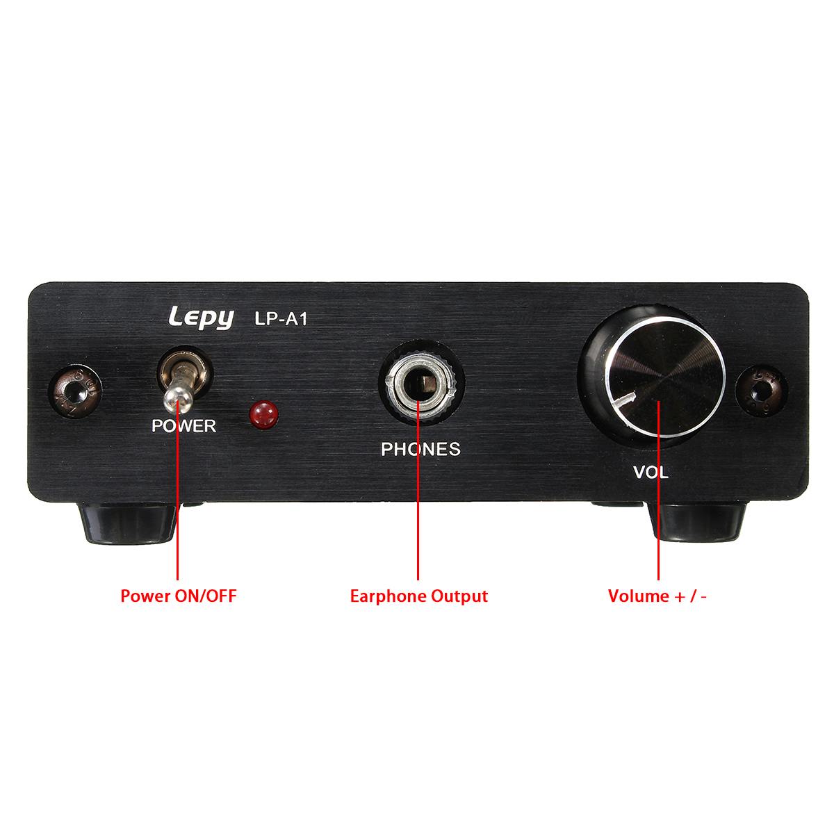 LEPY LP-A1 2 Kanal Ausgang Class D Energie Ampere Decodiert Audio- Hallo-fi Stereo Audio- Kopfhörer Verstärker Telefon Android Musik Spieler