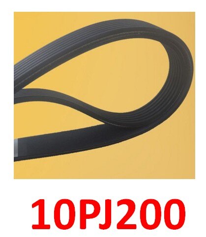 Alternator Belt Poly-V,Drive motor belt ,Alternator Belt,Treadmill motor belt, PJ508/200J: Gray