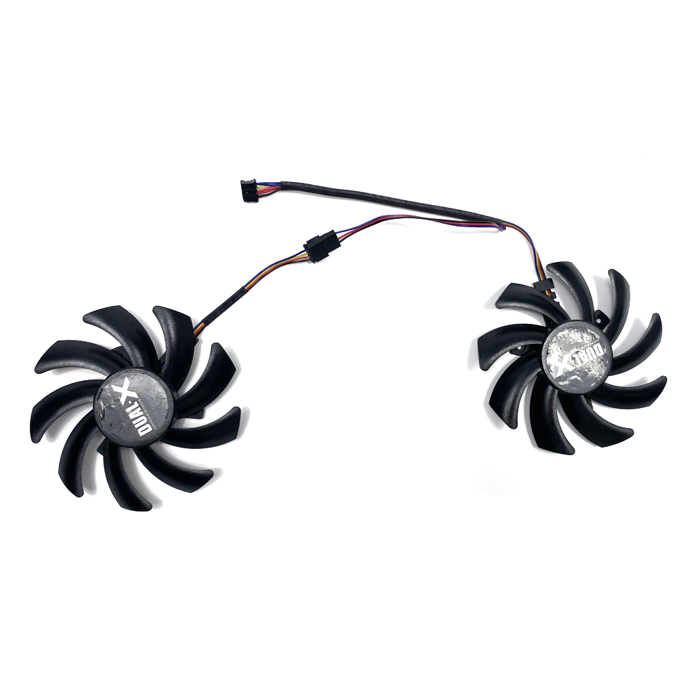 Wentylator chłodzący nowy wentylator 85MM 4PIN FDC10H12S9-C FD7010H12S HD7950 GPU dla jego RX580 470 Sapphire R9 270 280X HD7870 HD7950 HD6850