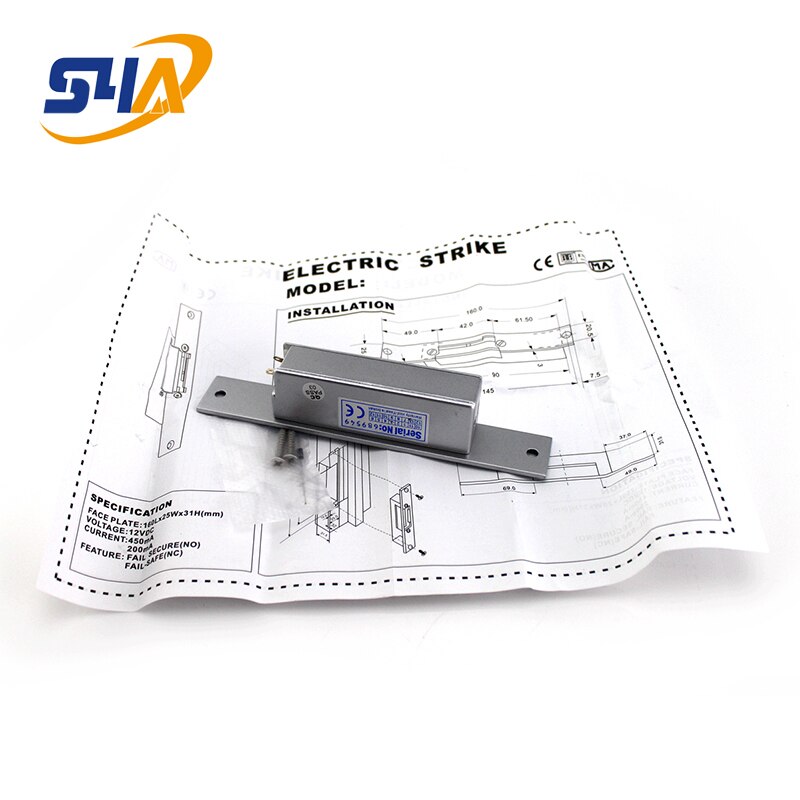 adjustable strike for electronic door striker