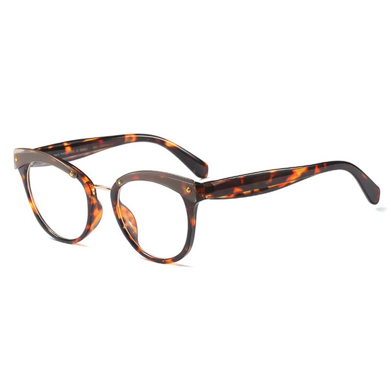 Feminino browline design óculos ópticos prescrição acetato aro óculos para óculos de aro grande quadro moda estilos 92163