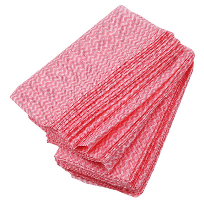 80Pcs/pack Washing Dish Towel Environmental Disposable Magic Kitchen Cleaning Cloth Tool Non-stick Towel Bag Oil Wiping Rags