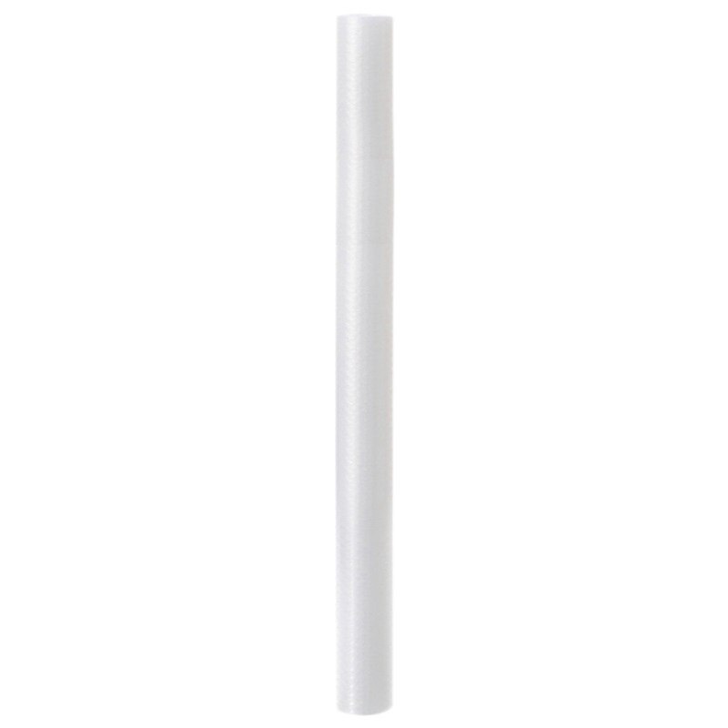 Doublure De Tiroir Antidérapante Blanche - 17,75x120 Pouces En Mousse PVC