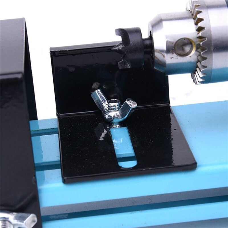 Mini Lathe Beads Machine Woodworking DIY Lathe Standard Set DC12-24V 150W Grinding Polishing Beads Drill Rotary Tool
