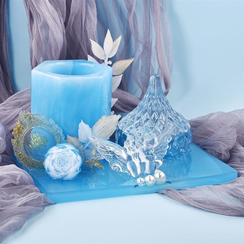 AB Epoxy Resin Complete Kit High Adhesive Glue Crystal Clear Hardener DIY Supplies Art Casting Resin Jewelry Making Accessories