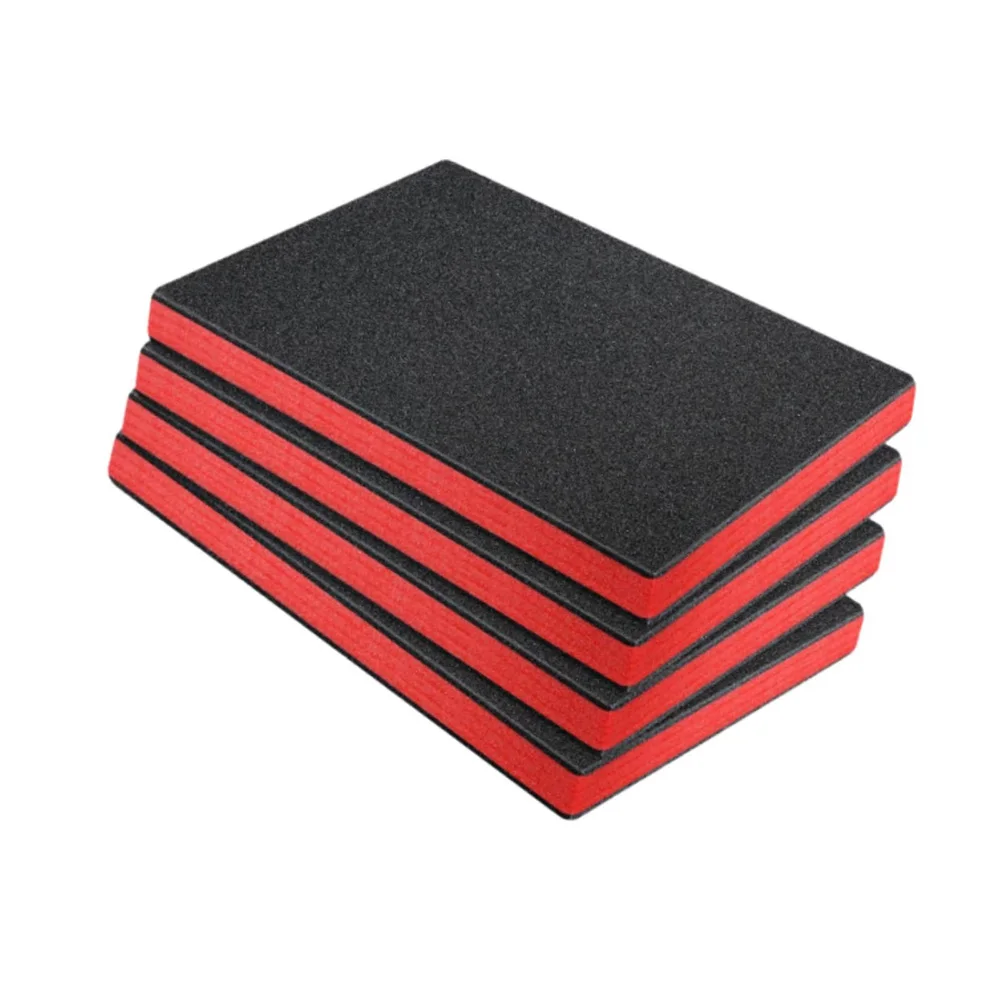 4 Stuks Gereedschapskist Schuim Camera Case Demping Insert Vel Inserts Verpakking Schuim Pad Voor Transport DIY Ambachten Toolbox Liner: Onder 15 Inches