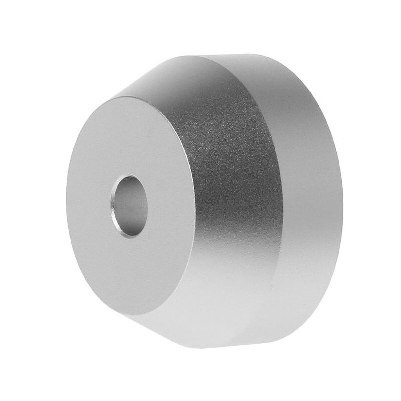 Vinyl aufzeichnen Kuppel Adapter Universal- Aluminium Silber 7 "45 RPM Plattenspieler Zubehör