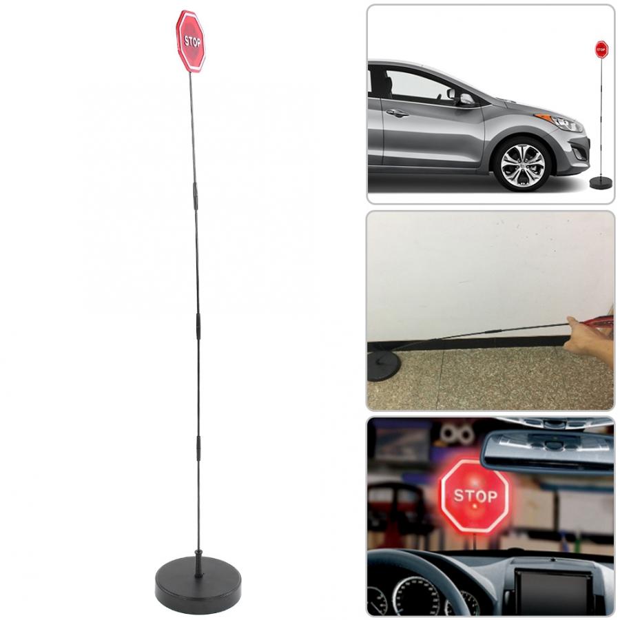 Safety Parking Stop Sign Flashing LED Light Warning Bumper Sensor for Garage Port Stop Sensor