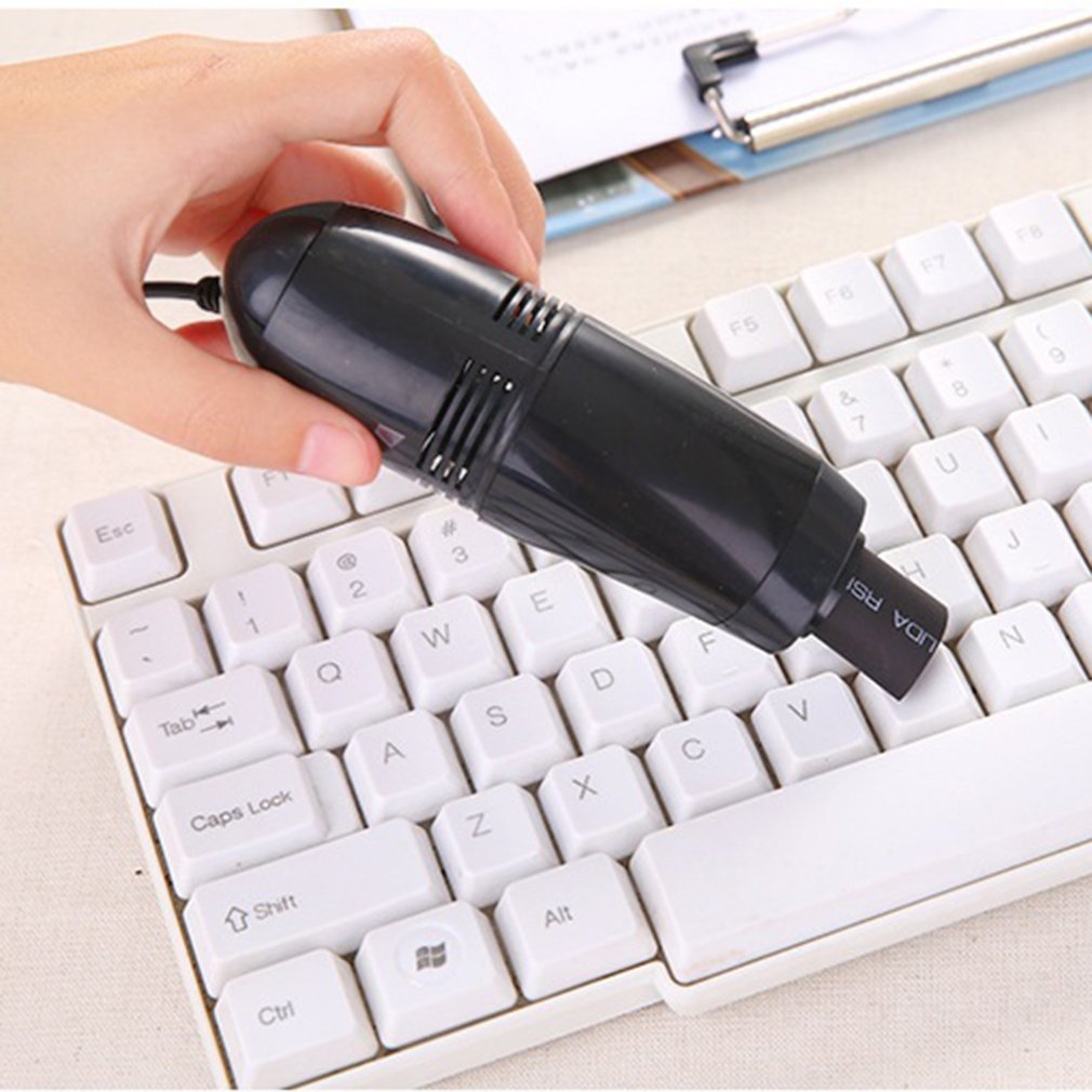 Small Size USB Computer Keyboard Vacuum Cleaner Mini Vacuum Cleaner Mini Cleaner Computer for PC Laptop Desktop