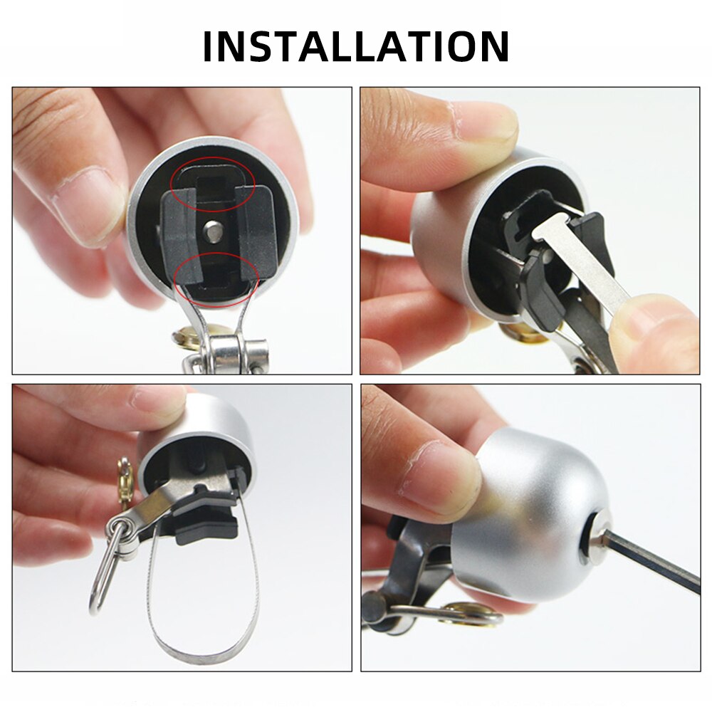 Fietsbel Fietsstuur Metalen Ring Retro Fietsen Bell Alarm Ring Fietsbel Fietsstuur Hoorn Voor Veiligheid