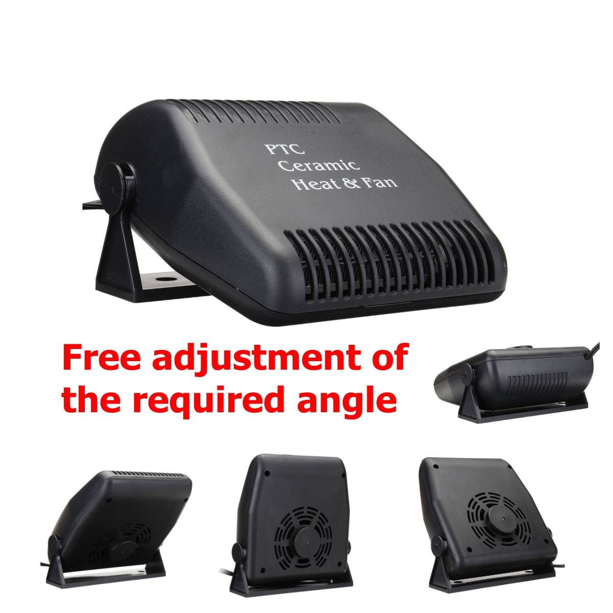 12V 500W Auto Heater Verwarming Auto Ontdooier Winter Auto Elektrische Kachel Ventilator Verwarming Luchtreiniger Koeler Droger Geïntegreerde ontdooien