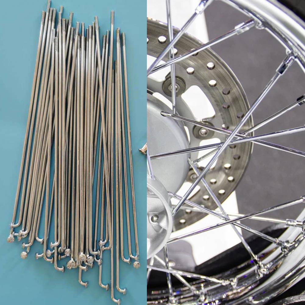 Cycle Steel Spokes Bike Parts Steel Spokes Steel Compact Universal 2.5mm Cycle Steel Spokes
