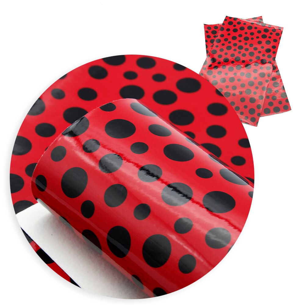 20*34cm patrones de puntos de cuero sintético Artificial, materiales hechos a mano para hacer artesanías de bolsos, 1Yc4875: 1071926004