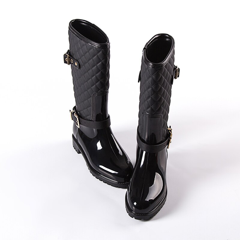 Water regenschoenen warme dames geruite dames regenlaarzen in de regenlaarzen dames regenlaarzen dames laarzen schoenen