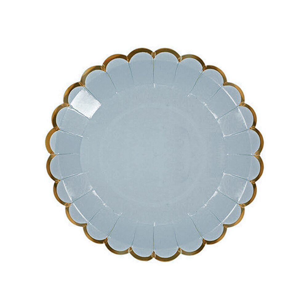 Evenement diner servies papier met servet thuis dessert wegwerp bordenset verjaardag bruiloft feest salade buiten picknick vakanties